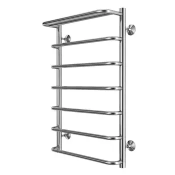 Полотенцесушитель водяной Larusso "Стандарт" П7, 500х800 мм, 304 Вт, с полкой, нижн подключ