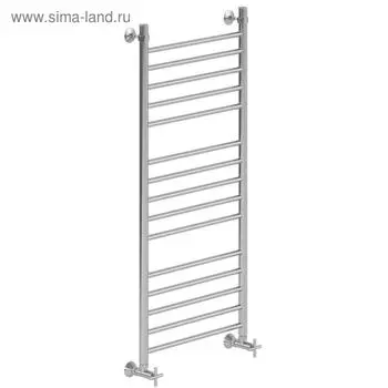 Полотенцесушитель водяной "НИКА" Classic ЛП (г2), 1200 x 400 мм, без полочки, хром