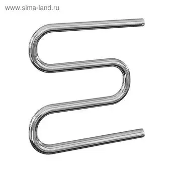 Полотенцесушитель водяной "НИКА" Simple М1, 600 x 600 мм, хром