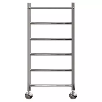 Полотенцесушитель водяной Point "Афина" PN04148P, П5, 400x800 мм, с полкой, хром