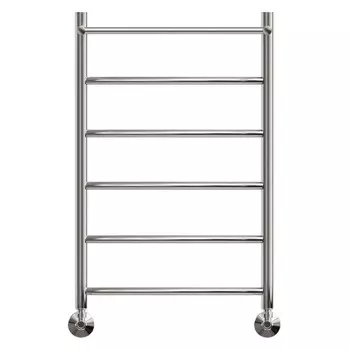 Полотенцесушитель водяной Point "Афина" PN04158P, П5, 500x800 мм, с полкой, хром