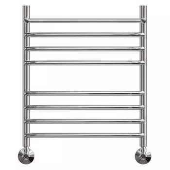 Полотенцесушитель водяной Point "Альфа" PN05156SP, П7, 500x600 мм, с полкой, хром