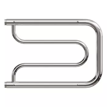 Полотенцесушитель водяной Point "Фокстрот" PN21335P, 320x500 мм, с полкой, хром