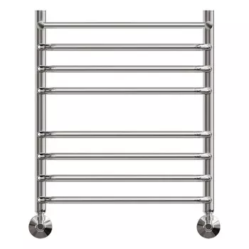 Полотенцесушитель водяной Point "Нептун" PN09156SP, П7, 500x600 мм, с полкой, хром