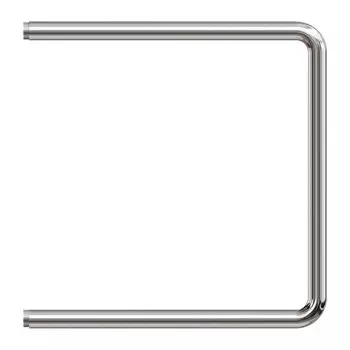 Полотенцесушитель водяной Point PN35554, П-образный, 500x400 мм, 1", хром