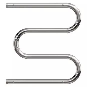 Полотенцесушитель водяной Point PN38556P, М-образный, 500x600, 1", с полкой, хром