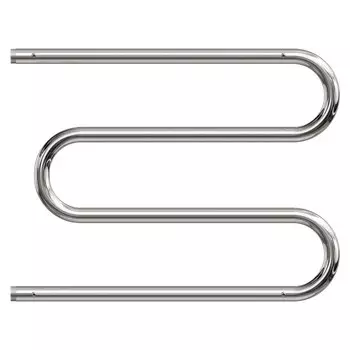 Полотенцесушитель водяной Point PN38667P, М-образный, 600x700, 1", с полкой, хром