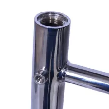 Полотенцесушитель водяной "ТЕРА" ВИКТОРИЯ ПСБ-07-04, 400х800 мм, хром