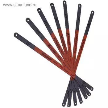 Полотна HARDEN 610716, биметаллические по металлу, 300 мм, 24 зуба, HS, 50 шт.