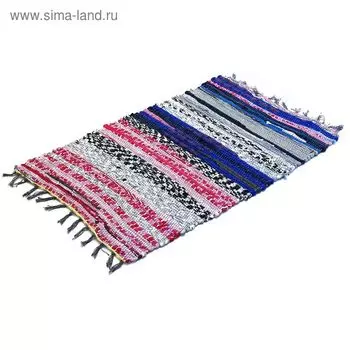 Половик хлопковый Vortex «Вологодский», цвет МИКС