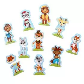 Половинки «Жители леса»