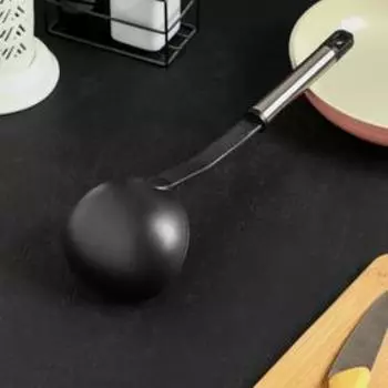 Половник Доляна «Антрацитовый блеск», 31 см