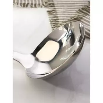 Половник Доляна Home, 90 мл, 3410 см, толщина 3 мм, нержавеющая сталь, серебристый