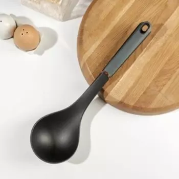 Половник Доляна «Сфера», нейлон, цвет чёрный