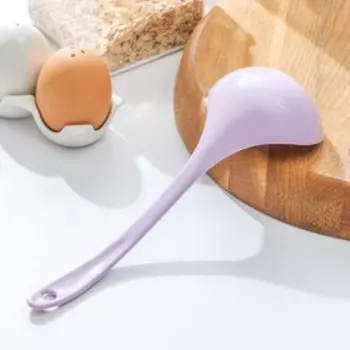 Половник Доляна «Унция», 2485 см, пластик, зелёный