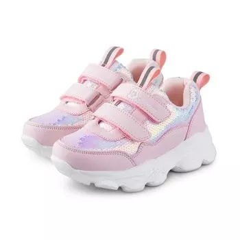 Полуботинки детские, размер 27, цвет розовый