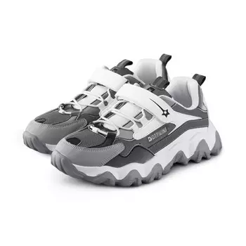 Полуботинки детские, размер 29, цвет серый