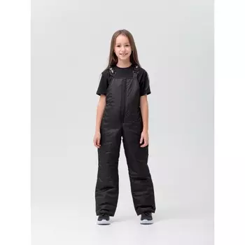 Полукомбинезон детский 50у , рост 146 см, цвет чёрный
