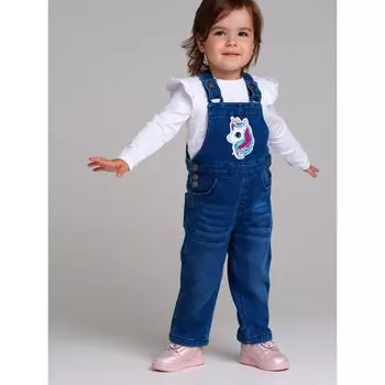 Полукомбинезон для девочки, рост 92 см