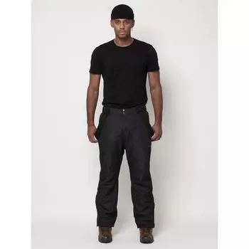 Полукомбинезон горнолыжный мужской, цвет чёрный, размер 56