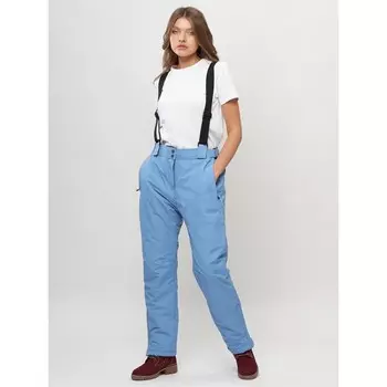 Полукомбинезон горнолыжный женский, цвет голубой, размер 58