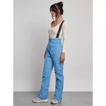 Полукомбинезон женский зимний, размер 42, цвет голубой