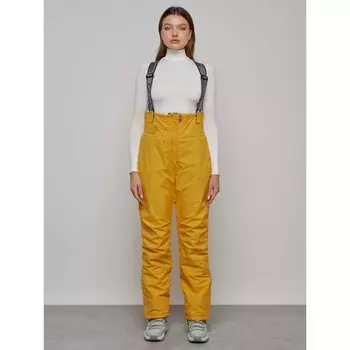 Полукомбинезон женский зимний, размер 44, цвет горчичный