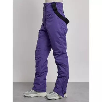 Полукомбинезон женский зимний, размер 46, цвет фиолетовый