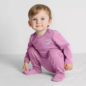 Ползунки Basic, рост 56 см, цвет сиреневый