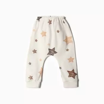Ползунки Bloom Baby Звездочки, р. 74 см, молочный