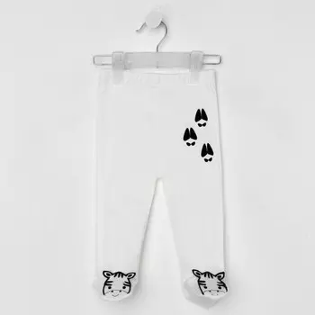 Ползунки детские, цвет белый, рост 80 см