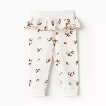 Штанишки детские, цвет белый, рост 86 см