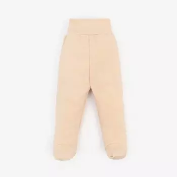 Ползунки детские, цвет бежевый, рост 62 см