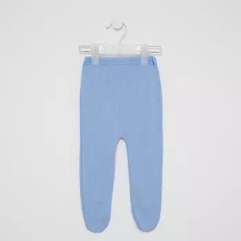 Ползунки детские, цвет голубой, рост 68