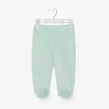 Ползунки детские, цвет мятный, рост 68 см