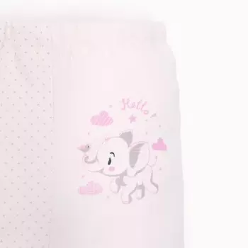 Ползунки детские, цвет розовый, рост 56см