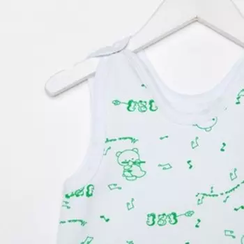 Ползунки детские, цвет зелёный, рост 74 см