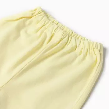 Ползунки детские, цвет жёлтый, рост 74 см