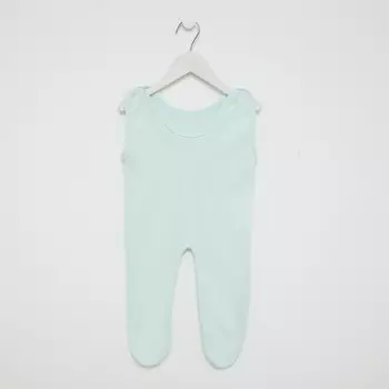 Ползунки длинные, цвет мята, рост 62 см