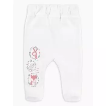 Ползунки короткие Wooly Woo, рост 74 см, цвет молочный