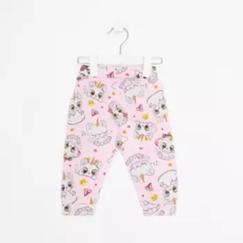 Ползунки (Штанишки) детские цвет розовый, рост 74 см