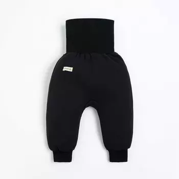 Ползунки-штанишки Крошка, Я BASIC LINE, рост 80-86 см, черный