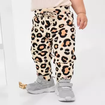 Ползунки-штанишки Крошка Я "Леопард" рост 80-86 см