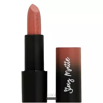 Помада для губ Parisa Stay Matte, матовая, тон 4 крем-карамель
