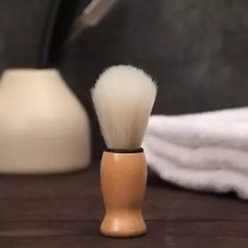 Помазок для бритья «Man Rules», деревянный