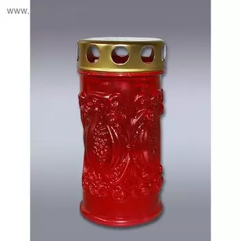 поминальная свеча "Цилиндр с узором"