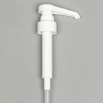 Помпа - дозатор для сиропа, белая, 10 мл