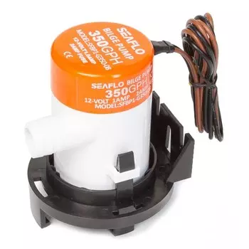 Помпа водооткачивающая SeaFlo SFBP1-G350-08 трюмная, электрическая, под патрубок 19мм, 12V