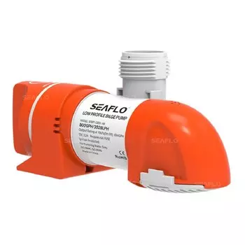 Помпа водооткачивающая SeaFlo трюмная, 1100 галлон/час, патрубок 19/25/29 мм, 12В, автомат. 90004