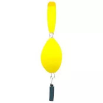 Поплавок двойной №2, цвет жёлтый